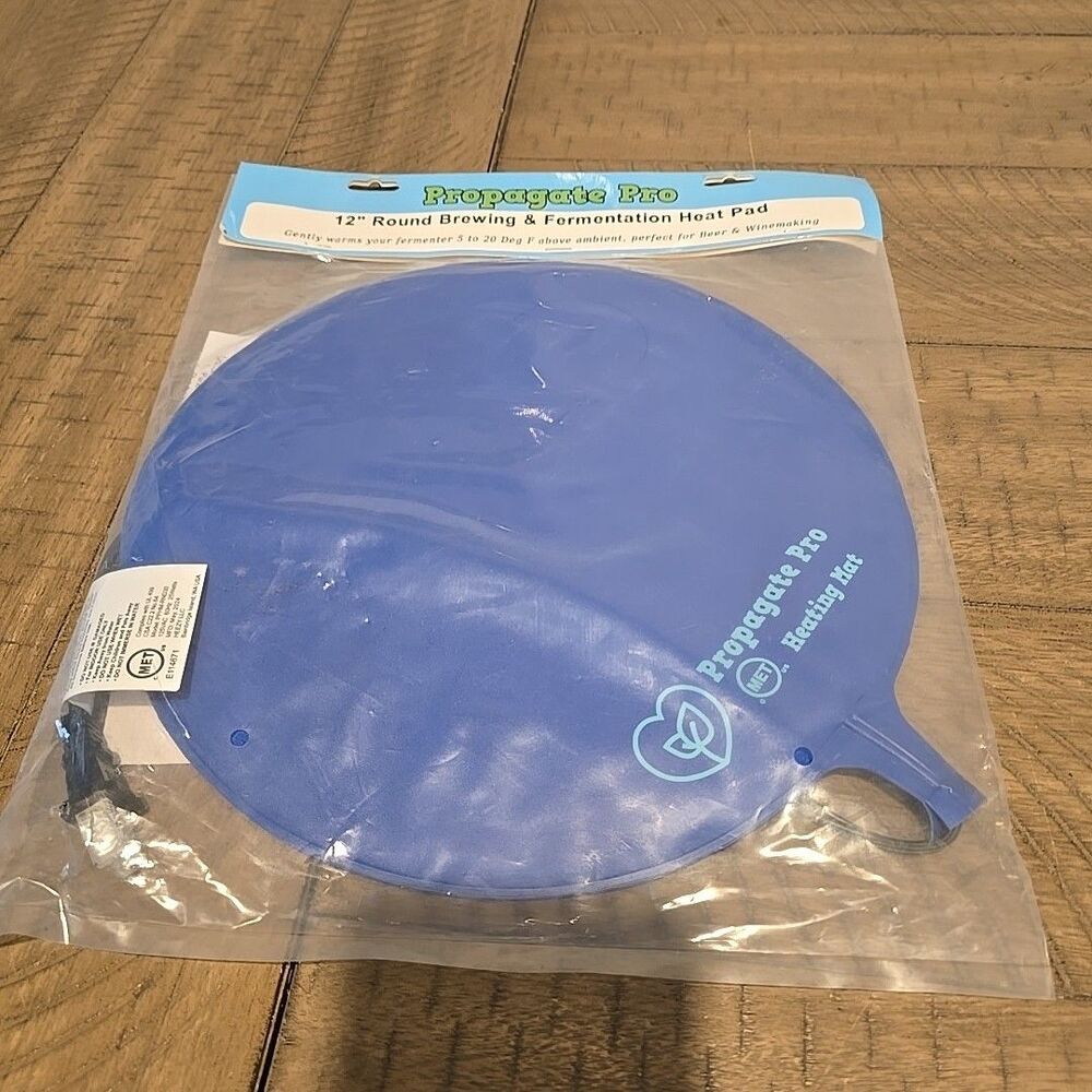 Brewing & Fermentation Heat Pad For Home Brewing Beer Wine Fermenting 12" Round